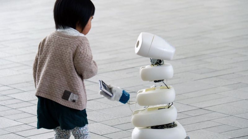 trẻ em và robot trẻ em và robot